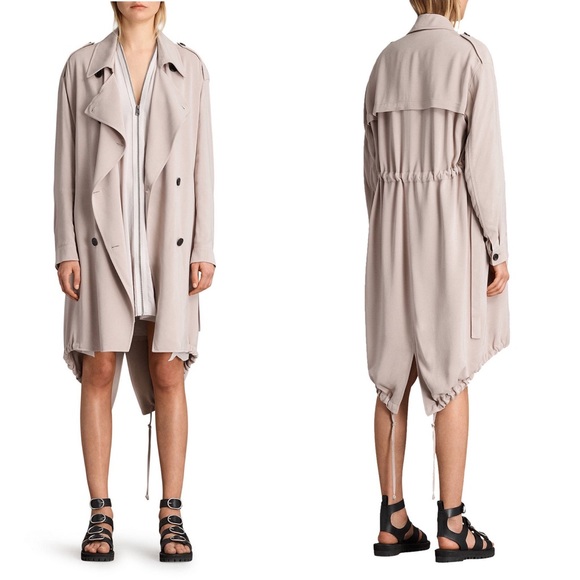 All Saints Jackets & Blazers - New All Saints Lia Mac Trench Coat